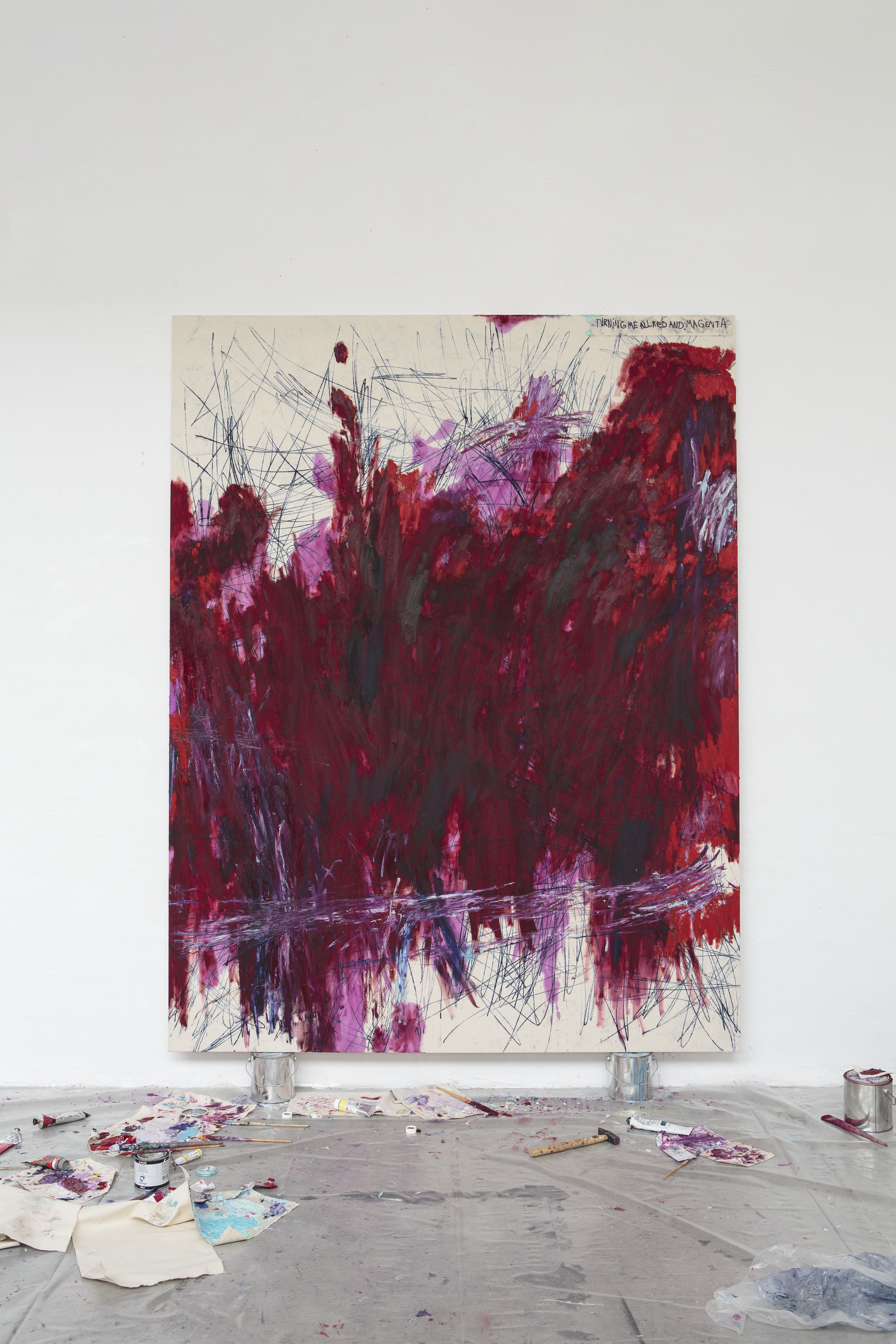 turningmeallredandmagenta-260x200cm-2024kopie